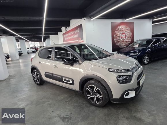 AVEK OTOMOTİVDEN 2023 CITROEN C3 FEEL BOLD 1.2 PURETECH