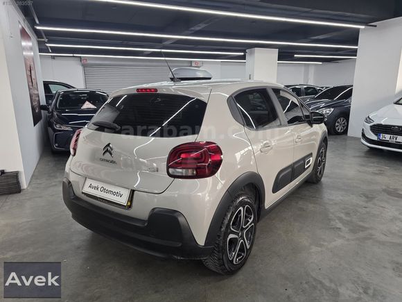 AVEK OTOMOTİVDEN 2023 CITROEN C3 FEEL BOLD 1.2 PURETECH