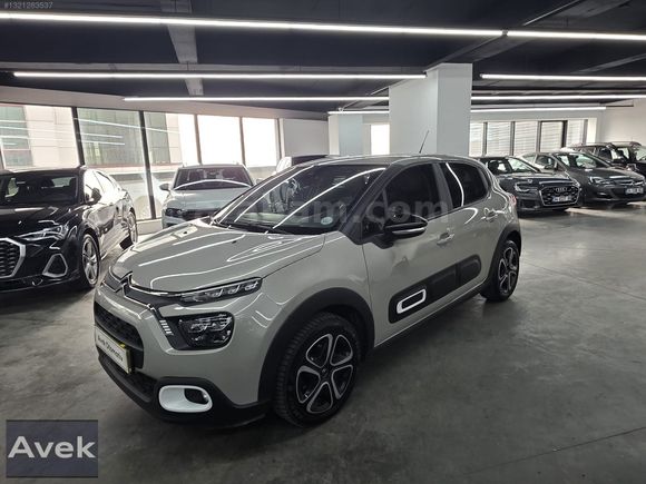 AVEK OTOMOTİVDEN 2023 CITROEN C3 FEEL BOLD 1.2 PURETECH
