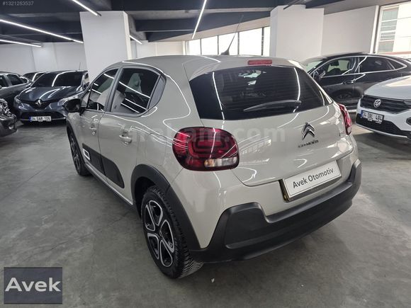 AVEK OTOMOTİVDEN 2023 CITROEN C3 FEEL BOLD 1.2 PURETECH