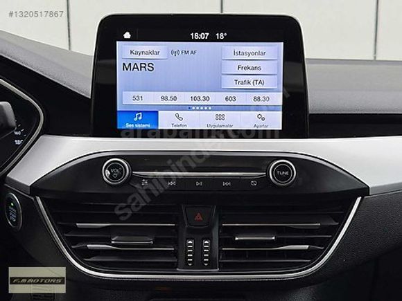 FM MOTORSDAN 2020 FORD FOCUS 1.5 DİZEL OTOMATİK -TİTANİUM- 140KM