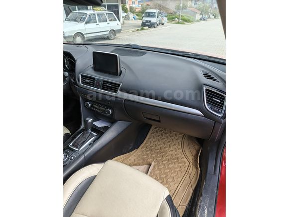 Sahibinden Mazda 3 1.5 SkyActive-D Power Sense 2016 Model  138.000 km Kırmızı