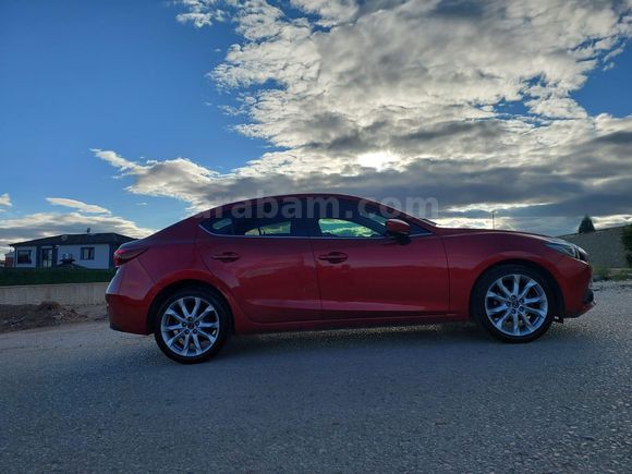 Sahibinden Mazda 3 1.5 SkyActive-D Power Sense 2016 Model  138.000 km Kırmızı