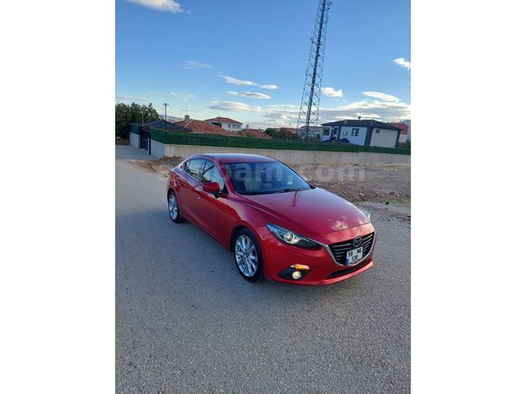 Sahibinden Mazda 3 1.5 SkyActive-D Power Sense 2016 Model  138.000 km Kırmızı