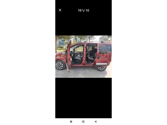 Sahibinden Fiat Fiorino Combi 1.3 Multijet Premio 2017 Model İzmir 162.000 km Kırmızı