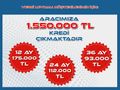 YENİ KASA HATASIZ SERVİS BAKIMLI / 1.550.000 TL KREDİ