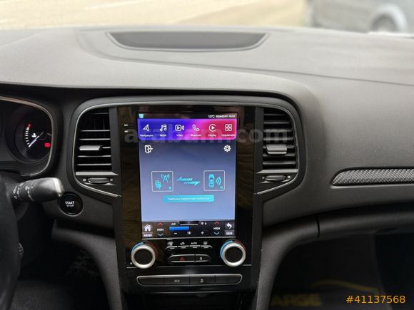 ARGEDEN 2017 MEGANE TOUCH DEĞİŞENSİZ TESLA EKRAN GERİ GÖRÜŞ