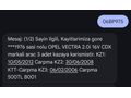 Sahibinden Opel Vectra 2.0 CD 1998 Model