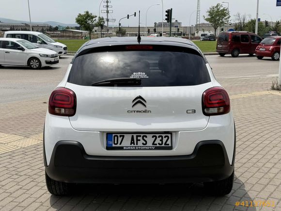 BURSA OTOMOTİV'DEN C3 ÇİFT RENK GERİ GÖRÜŞ SHİNE K.K 12 TAKSİT