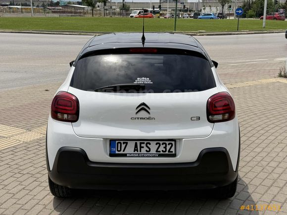 BURSA OTOMOTİV'DEN C3 ÇİFT RENK GERİ GÖRÜŞ SHİNE K.K 12 TAKSİT