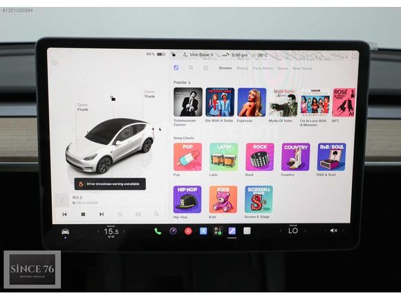 SİNCE 76' DAN 2025 TESLA MODEL Y RWD LEGACY HATASIZ-BOYASIZ