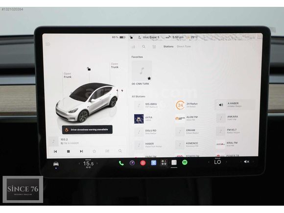SİNCE 76' DAN 2025 TESLA MODEL Y RWD LEGACY HATASIZ-BOYASIZ