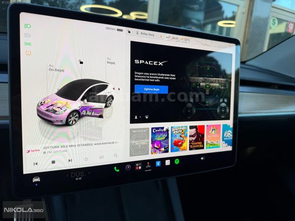 NIKOLA360/TESLA/MODEL Y/2024/KK TAKSİT