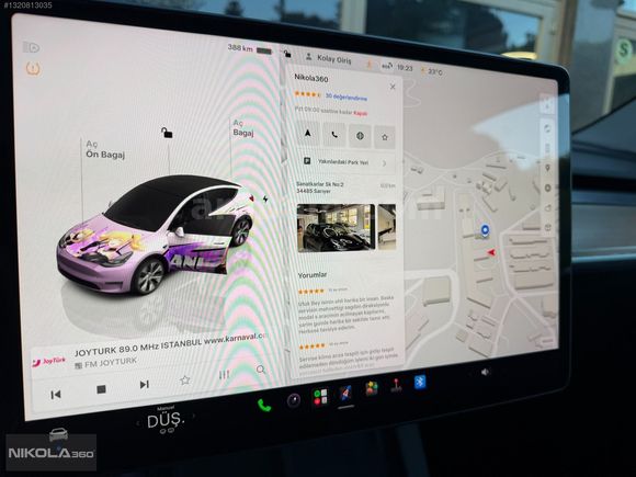 NIKOLA360/TESLA/MODEL Y/2024/KK TAKSİT