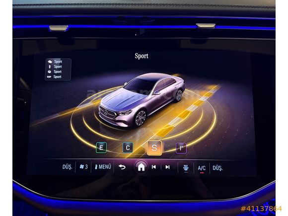 2025 E 220 D EXCLUSIVE 4MATIC TABA+AIR MATIC+A.AKS+20 J+4.K ISIT