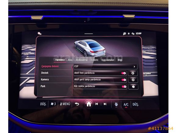 2025 E 220 D EXCLUSIVE 4MATIC TABA+AIR MATIC+A.AKS+20 J+4.K ISIT