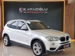 2016 BMW X3 2.0İ sDRİVE CAM TAVAN/HAFIZA KLT/ISITMA/ELKT.BAGAJ..