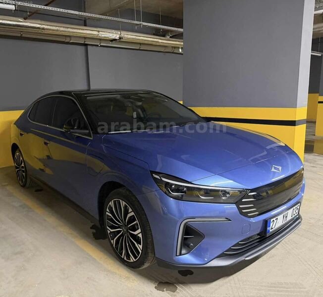 Galeriden TOGG T10F V2 4More 2025 Model Gaziantep 17.000 km Mavi