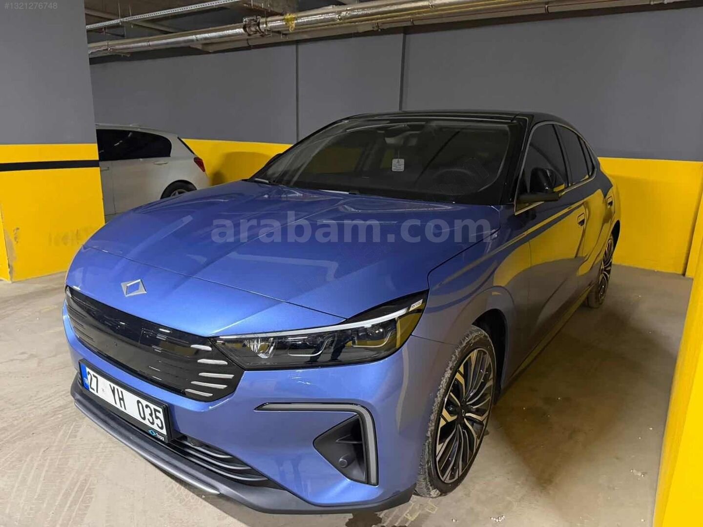 Galeriden TOGG T10F V2 4More 2025 Model Gaziantep 17.000 km Mavi 3