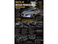 Sahibinden Nissan Primera 1.6 Visia 2005 Model  212.000 km Gri (Gümüş)