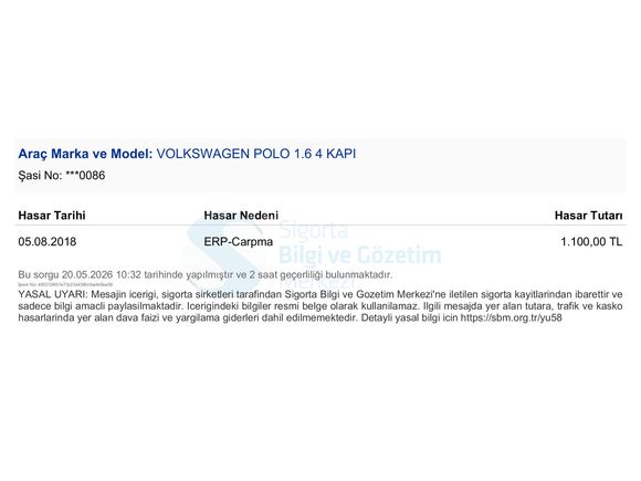 Ankarada Vw Polo 1.6 Classic 100lük  Siyah