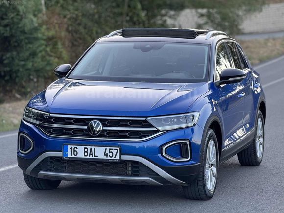 2022 MODEL 97 BİN KM VW T-ROC STYLE ÇİFT RENK CAM TAVAN BOYASIZ