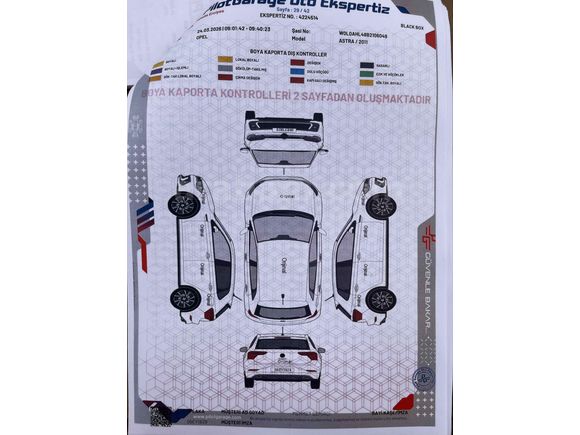 HATASIZ Opel Astra 1.3 CDTI Essentia Konfor 2011 Model 