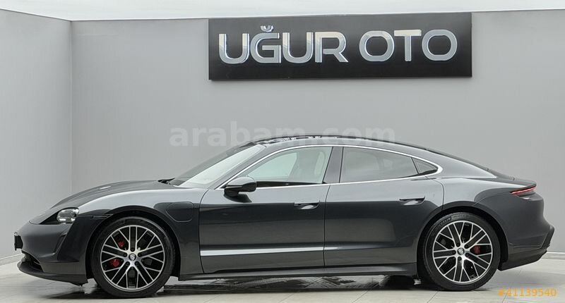 Galeriden Porsche Taycan Elektrik 4S Performance Plus 2021 Model İzmir 19.000 km Gri