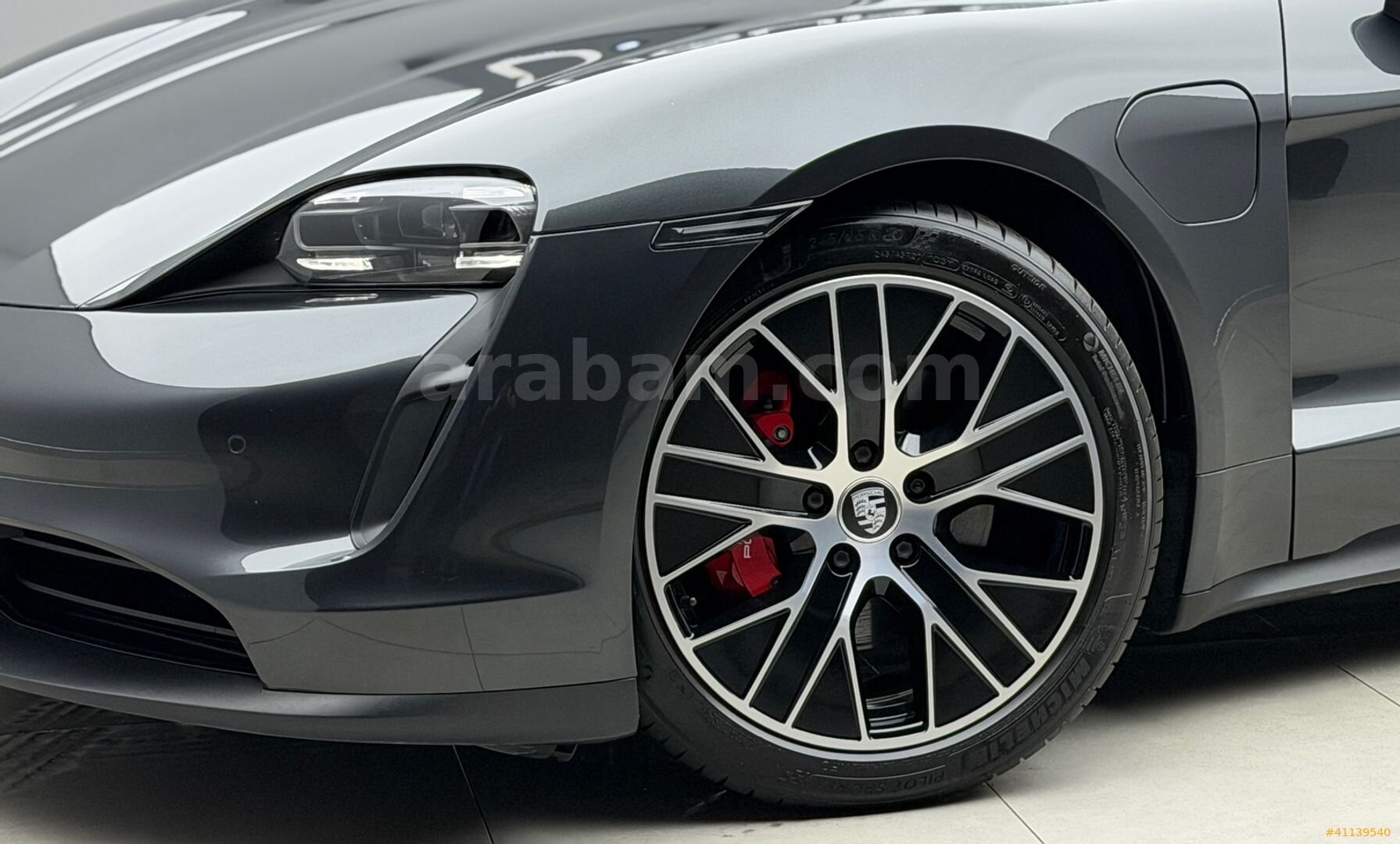 Galeriden Porsche Taycan Elektrik 4S Performance Plus 2021 Model İzmir 19.000 km Gri 7