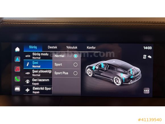 2021 BAYİ TAYCAN 4S PERFORMANCE PLUS 19.000 KM MOKKA+CHRONO+BOSE