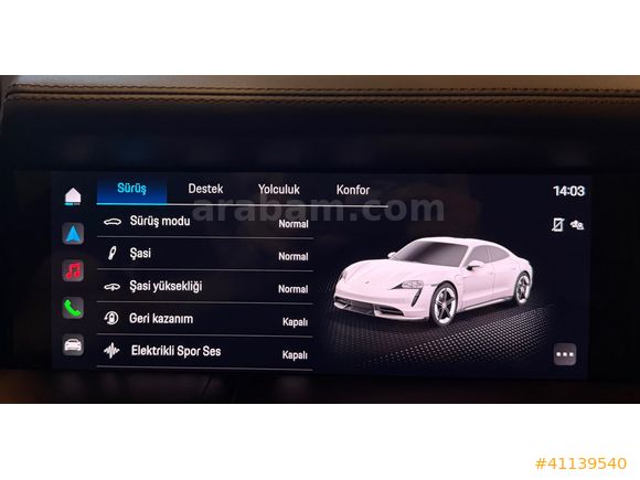 2021 BAYİ TAYCAN 4S PERFORMANCE PLUS 19.000 KM MOKKA+CHRONO+BOSE