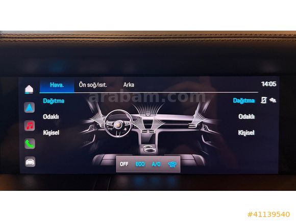 2021 BAYİ TAYCAN 4S PERFORMANCE PLUS 19.000 KM MOKKA+CHRONO+BOSE