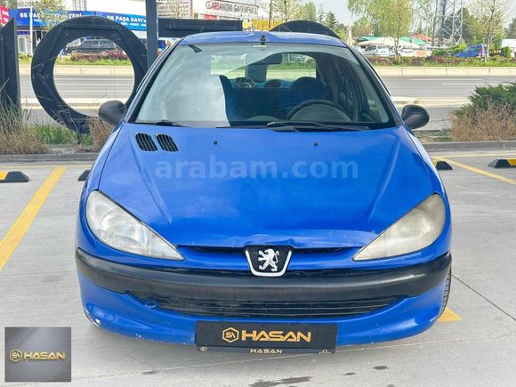 2000 MODEL PEUGEUT 206 1.4 KLİMALI