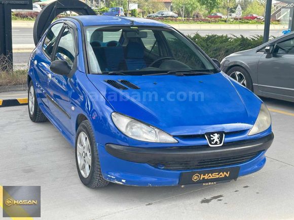 2000 MODEL PEUGEUT 206 1.4 KLİMALI
