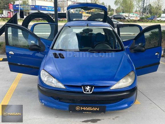 2000 MODEL PEUGEUT 206 1.4 KLİMALI