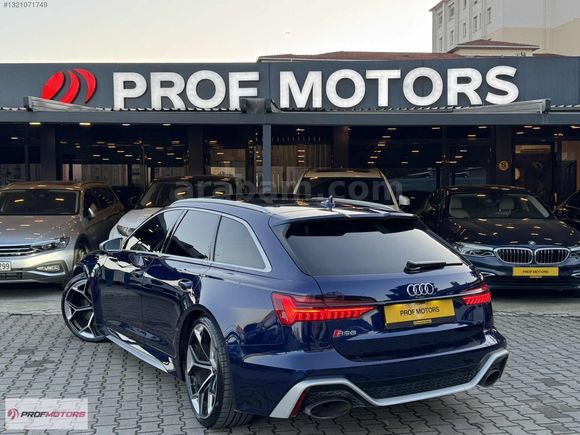PROF MOTORS'DAN 2020 AUDI RS6 DOĞUŞ ÇKŞ(BAYİ)SOĞUTMA-ARKA-AKS