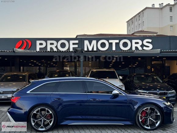 PROF MOTORS'DAN 2020 AUDI RS6 DOĞUŞ ÇKŞ(BAYİ)SOĞUTMA-ARKA-AKS