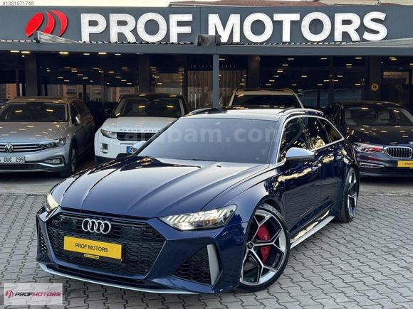 PROF MOTORS'DAN 2020 AUDI RS6 DOĞUŞ ÇKŞ(BAYİ)SOĞUTMA-ARKA-AKS