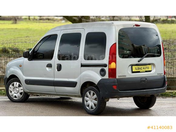2004 MODEL DÜŞÜK KM ÇİFT SÜRGÜ TEK BAGAJ BAKIMLI KANGOO