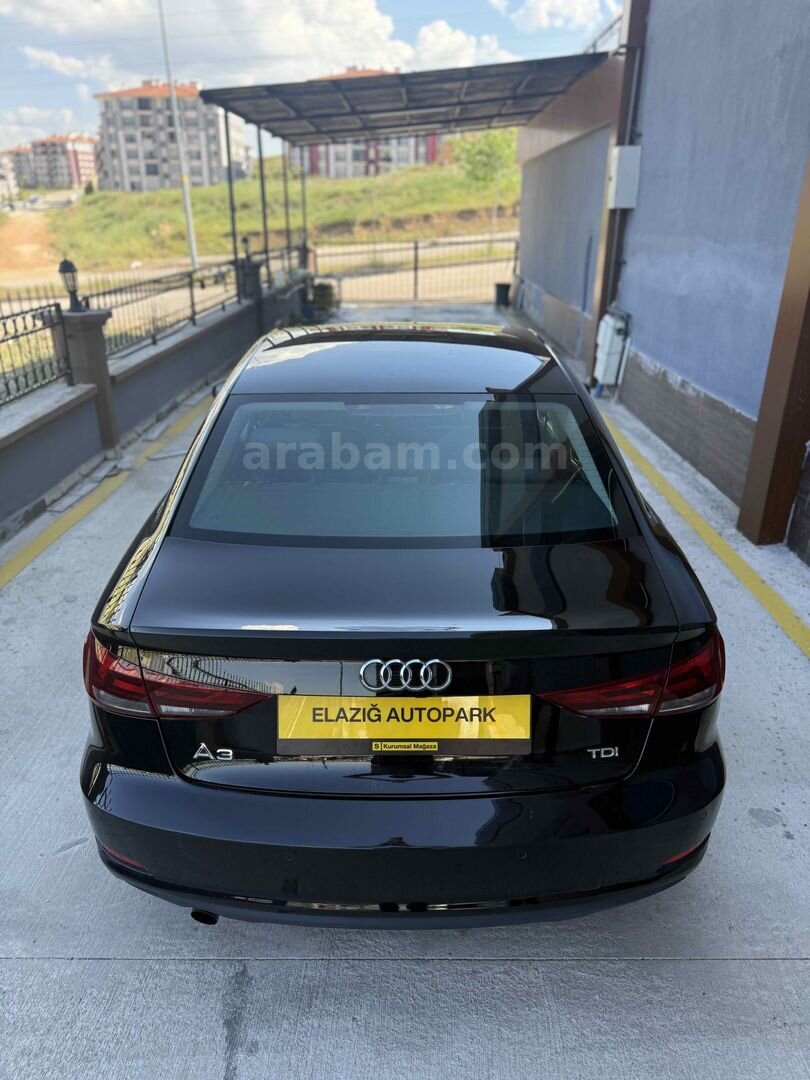 Galeriden Audi A3 Sedan 1.6 TDI Attraction 2014 Model Elazığ 184.000 km Siyah 4