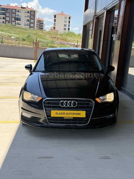 Galeriden Audi A3 Sedan 1.6 TDI Attraction 2014 Model Elazığ 184.000 km Siyah