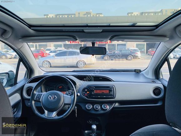 2015 YARİS 1.33 FUN SPECİAL SKYPACK CAM TAVAN 58 BİN KM TAM OTM.