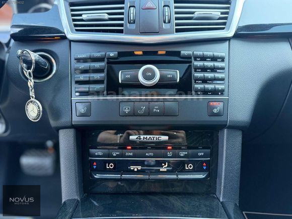 NOVUS'dan 2011 MERCEDES E350CDI 4 MATİC PREMİUM/235.000 KM