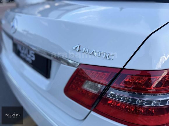 NOVUS'dan 2011 MERCEDES E350CDI 4 MATİC PREMİUM/235.000 KM