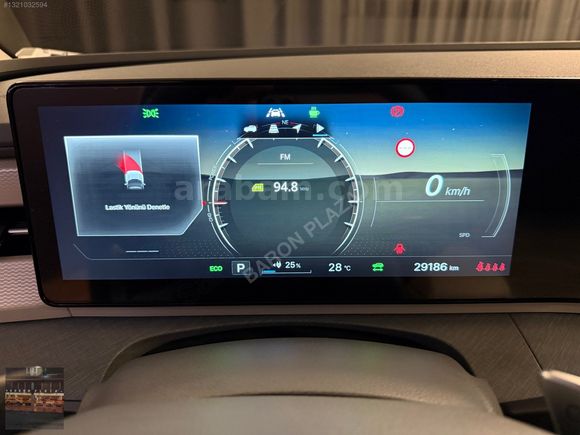 Baron plaza 'dan 2024 ssanyyong torres evx 4x2 elektrik boyasız