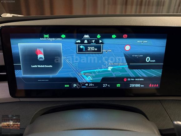 Baron plaza 'dan 2024 ssanyyong torres evx 4x2 elektrik boyasız