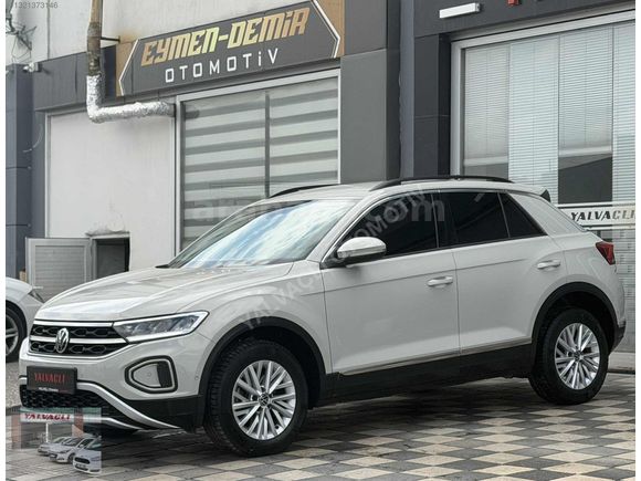 2023 Hatasız ! 58.000 Km'de_VW_T-ROC_1.5TSİ_LİFE_DSG_%20KDV'li