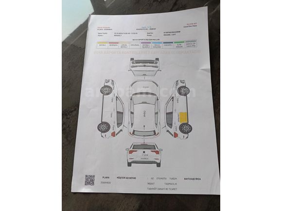 Sahibinden Renault Megane 1.6 Joy 2017 Model Van