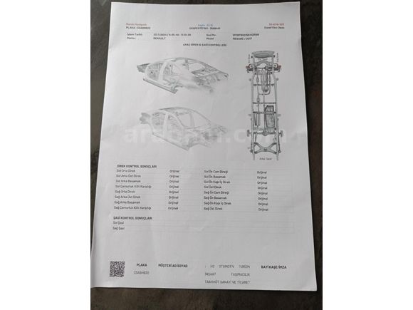 Sahibinden Renault Megane 1.6 Joy 2017 Model Van