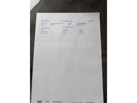 Sahibinden Renault Megane 1.6 Joy 2017 Model Van